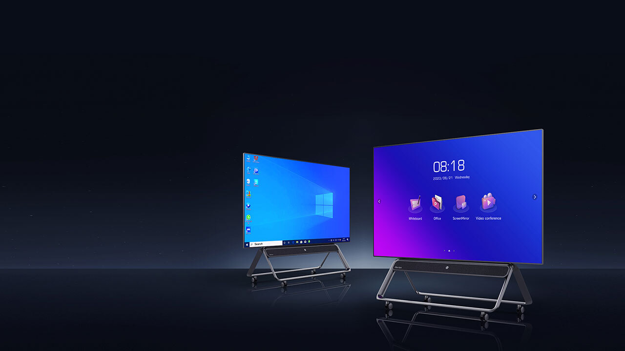Immersive 135" Touchscreen Display